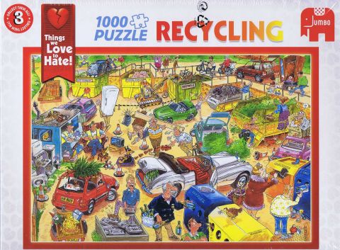Recycling, 1000 brikker (1)